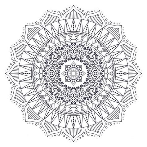 Download Vector Indian Mandala for free | Mandala coloring pages
