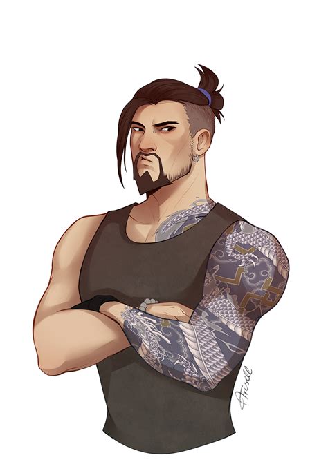 Overwatch Casual Hanzo Character Concept Character Art Character