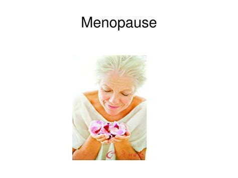 PPT Menopause PowerPoint Presentation Free Download ID