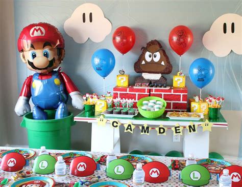 Super Mario Bros Birthday Super Mario Birthday Party Catch My Party