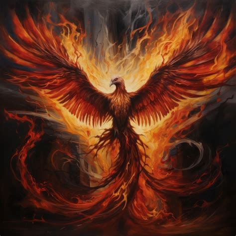 Premium Photo Phoenix Mythical Bird Artwork Album Full Of Fire And Majestic Moments For