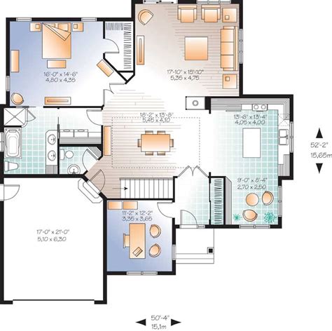 Traditional House Plan 1 Bedrooms 1 Bath 1686 Sq Ft Plan 5 1058