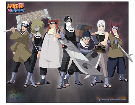 7 Wordsmen Of The Mist Edo Naruto Uzumaki Hokage Naruto Oc Naruto
