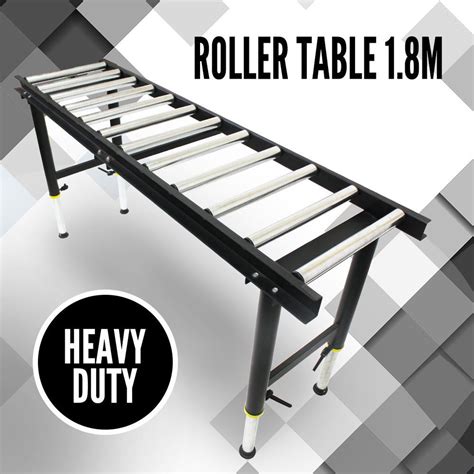 18m Roller Top Table 12 Roller Heavy Duty Work Support Conveyor