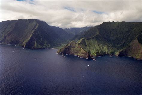 Expose Nature Sea Cliffs Of Molokai Hawaii Oc 3041x2040