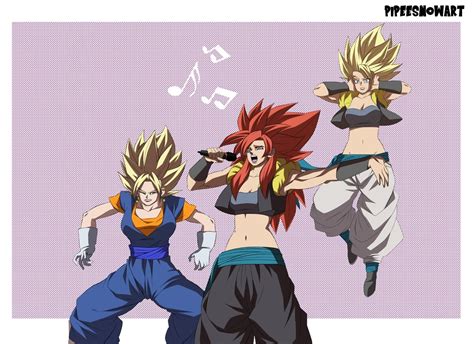 Pin By Stacey Green On Vegito And Gogeta Female Dragon Ball Super