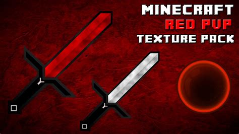 Minecraft Red Pvp Texture Pack Low Fire Cool Swords Youtube