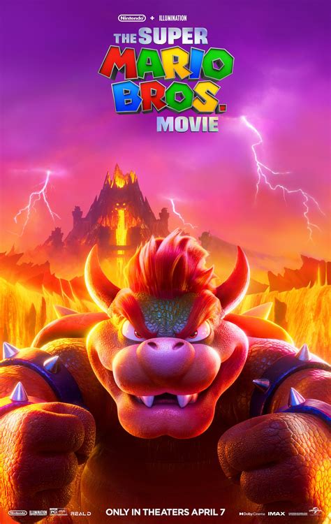 The Super Mario Bros Movie Posters Highlight The Main Characters