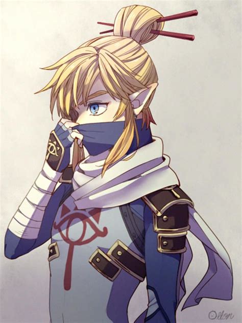 シーカーリンク Sheik Link The Legend Of Zelda Breath Of The Wild Legend