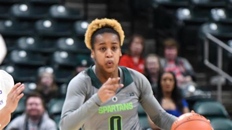 27, 2020, in east lansing, michigan. Shay Colley - W. Basketball - Michigan State University ...