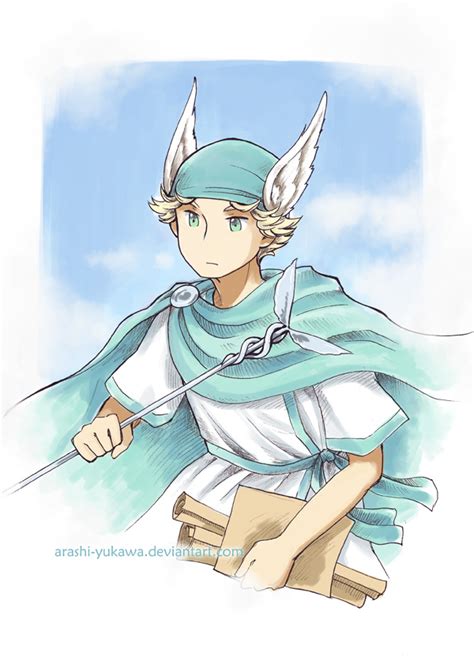 All the best hermes greek god drawing 39+ collected on this page. Hermes by arashi-yukawa on DeviantArt