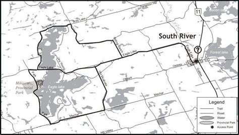 Eagle Lake South River Circle Route Discoveryroutesca Discovery