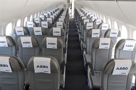 A Look Inside The First Airbus A220 300 The Points Guy