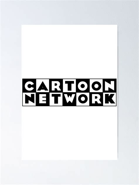 Classic 90er Cartoon Network Logo Poster Von JeramiLane Redbubble