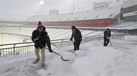 Snow Shovelers Needed At Highmark Stadium Ahead Of Buffalo Bills