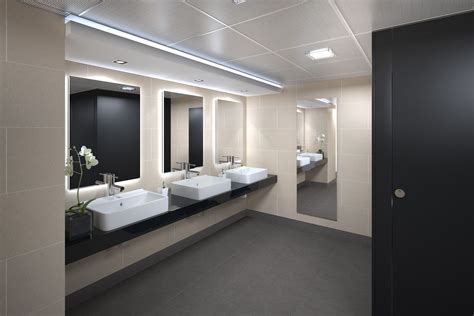New modern lighting trends to try now. Commercial toilets - Jennings Designs | Washroom design ...