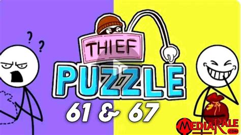 cara menyelesaikan thief puzzle level 61 dan 67 mediarale