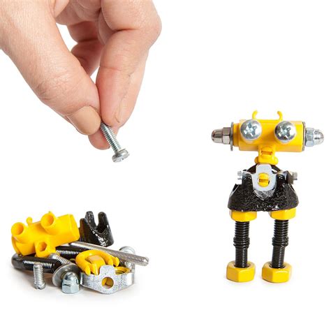 Follow Instructions To Make 3 Different Robots Per Kit Then Use Your