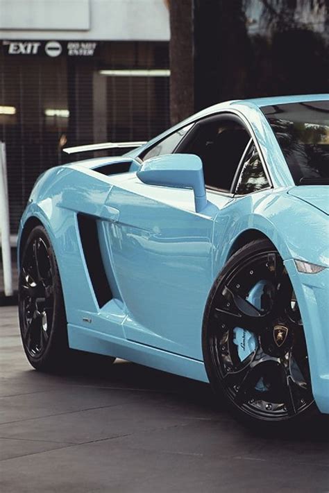 Lamborghini Gallardo O I Love The Light Blue Color Love