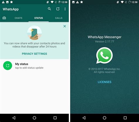 Whatsapp from facebook whatsapp messenger is a free messaging app available for android and other smartphones. How to Rollback to Old WhatsApp Status on Android | Beebom