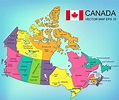 Canada Map - Guide of the World