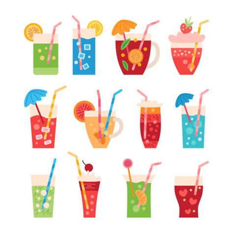 Tropical Drink Illustrations Royalty Free Vector Graphics And Clip Art