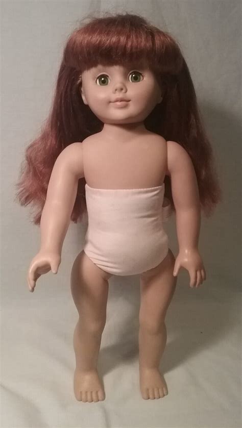 vintage 2004 alexander doll co 18 girl doll red hair and green eyes ebay