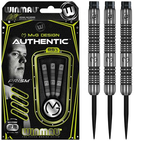 Magnificant michael van gerwen, he raises the roof! Winmau Michael van Gerwen Authentic 85% Dartpijlen ...