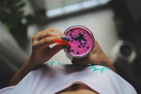 healthy lifestyle woman holding smoothie glass high quality free stock images