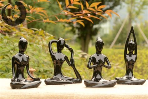 425 Meditation Yoga Figurine Statue Decorative Yoga Pose Figurine
