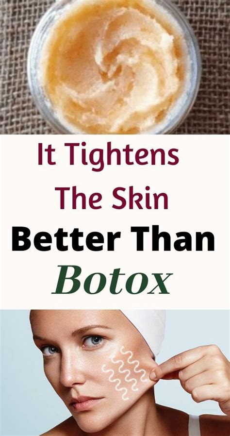 Skin Tightening Homemade Wrinkle Cream That Works Better Than Botox In