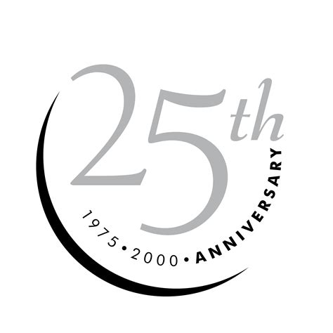 25th Anniversary Badge Logo Icon Png And Vector Badge