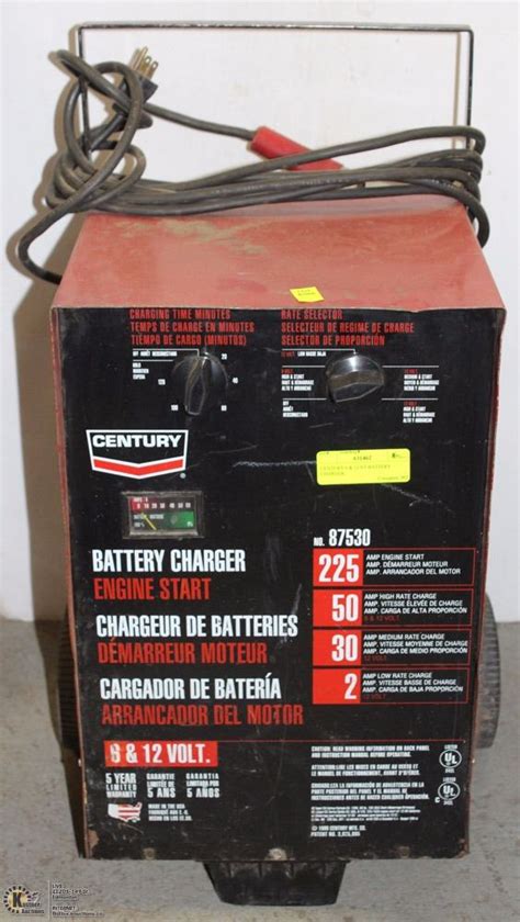 Century 6 And 12 Vt Battery Charger