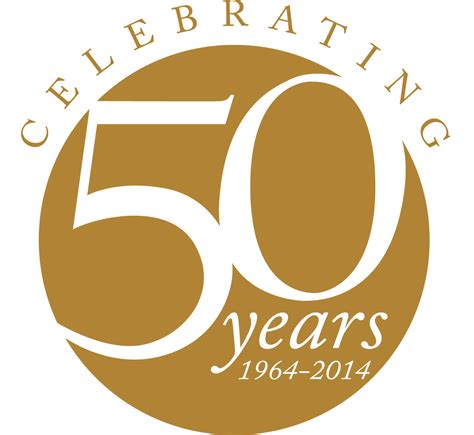 50th Wedding Anniversary Logo