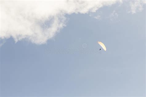 Paragliding In The Blue Sky Editorial Image Image Of People Action