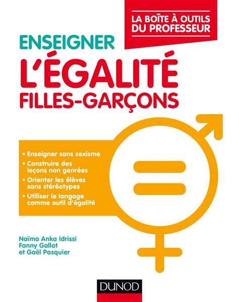 enseigner l égalité filles garçons la boîte à outils du professeur livre et ebook education