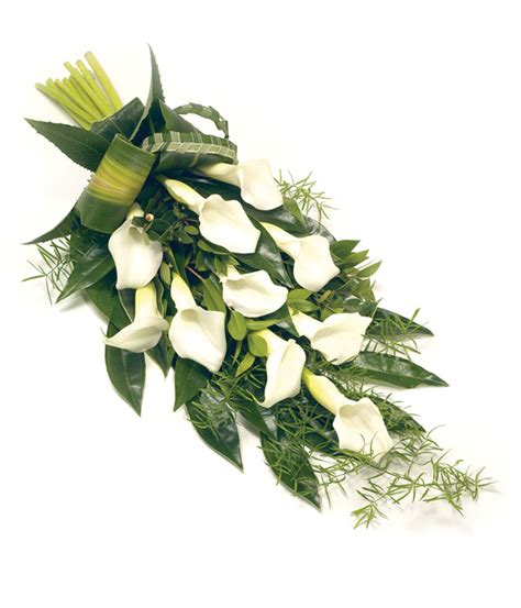 Calla Lily Sheaf Funeral Flowers Wreaths Ireland