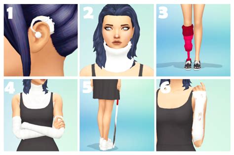 Sims 4 Arm Cast