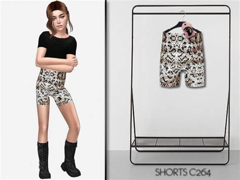 Shorts C264 By Turksimmer At Tsr Sims 4 Updates