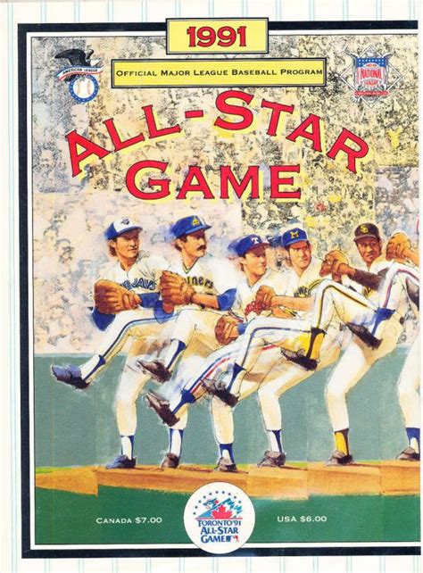 1991 Major League Baseball All Star Game Sportspaper Wiki
