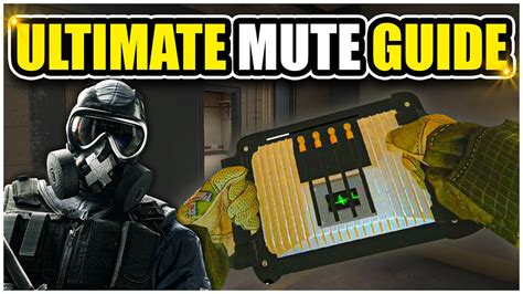 The Ultimate Guide For Mute Rainbow Six Siege Episode 11 Youtube