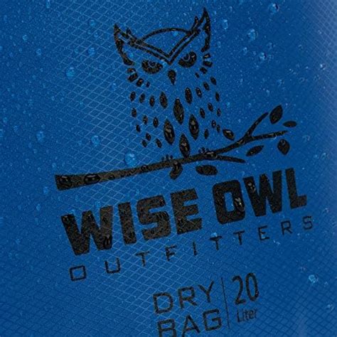 Wise Owl Outfitters Waterproof Dry Bag Fully Submersible 1pk Or 3pk Ultra Lightweight Airtight