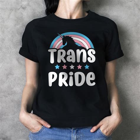 Trans Pride T Shirt March For Lgbtq