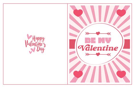 Printable Valentine Card Template