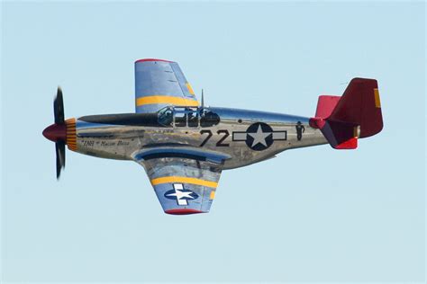 Tuskegee Airman Red Tails P51 Of Ltcol Lee Archer