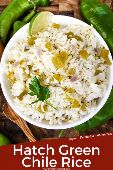 This Hatch Green Chile Rice Is A Simple And Delicious Mexican Rice