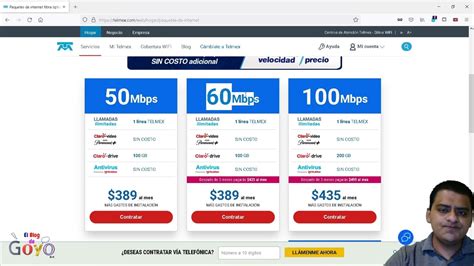 ¿cuál Es El Costo De Internet Telmex 10 Megas Descubre El Precio Aquí