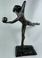Eva de Maizière 1915-2003 Bronze Skulptur Figur Kleine Tänzerin Mädchen ...