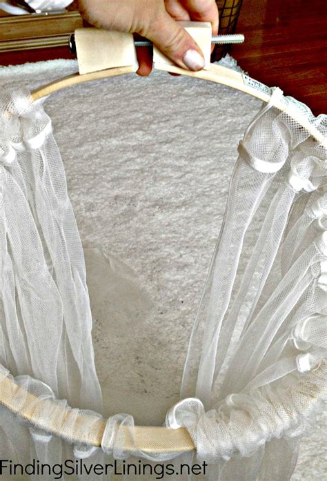 Lace led light princess dome mosquito net mesh bed canopy bedroom home decor. How To Make A Crib Canopy - Finding Silver Linings