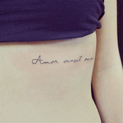 amor vincit omnia quote love the placement and font amor tattoo tattoo fonts tattoos
